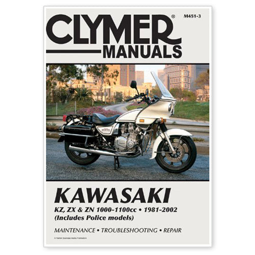 CLYMER Manual Kawasaki 1000 & 1100cc 1981-2002 Engine Repair Manual Part CM4513