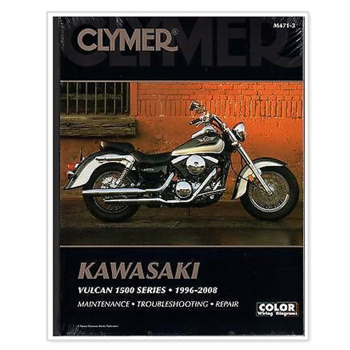 CLYMER Manual Kawasaki Vulcan 1500 Series (1996-2008) - Part CM4713