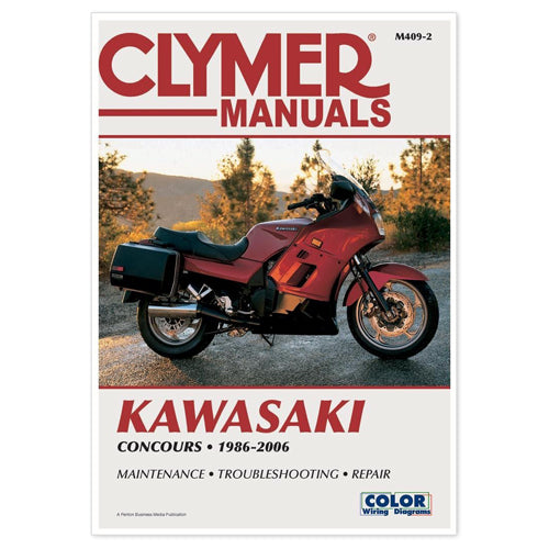 Clymer Kawasaki Concours 1986-2006 Repair Manual - Part Number CM4092
