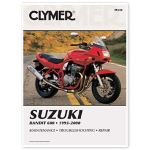 CLYMER Manual for Suzuki GSF600 Bandit 1995-2000 - Part Number CM338