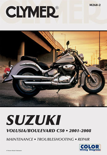CLYMER Manual Suzuki Volusia/Boulevard C50 Repair Manual - Part Number CM2603