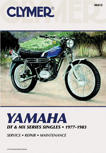 CLYMER Manual Yamaha DT & MX Series Singles Repair Manual - Part Number CM412