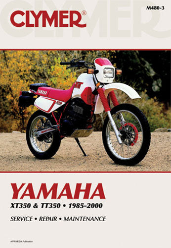CLYMER Manual Yamaha XT350 & TT350 1985-2000 Repair Manual - Part Number CM4803