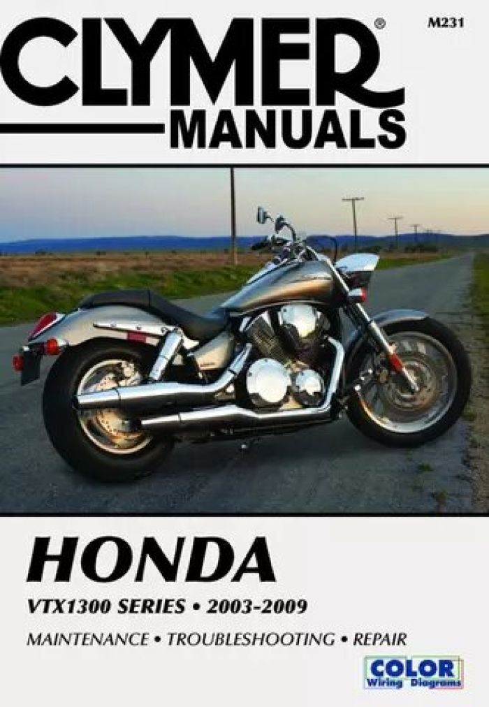 CLYMER Service Manual for Honda VTX1300 Series - Part Number CM231