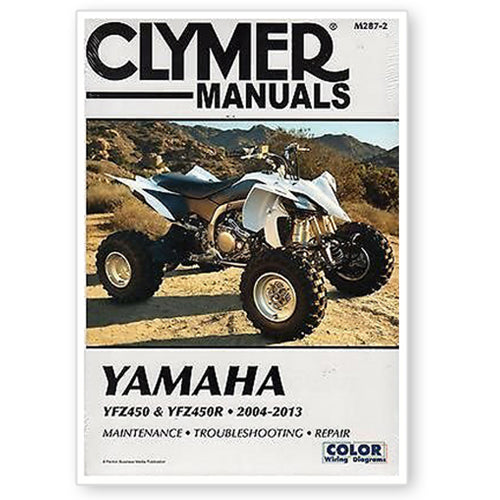 CLYMER Yamaha YFZ450 Repair Manual - Part Number CM2872