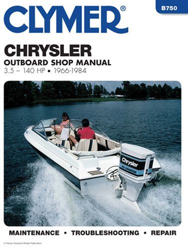 CLYMER Manual for Chrysler Outboard 3.5-140 HP (1966-1984)