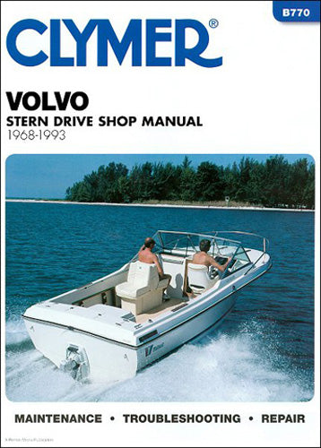 Clymer Volvo Steering Drive Manual for Models 1968-1993 - Part CB770