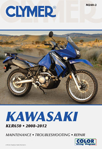 Clymer Kawasaki KLR650 2008-2012 Repair Manual - Part Number CM2402