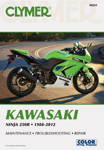 Clymer Kawasaki Ninja 250R 1988-2011 Manual - Repair and Maintenance Guide