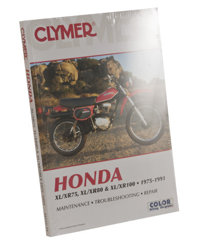 CLYMER Service Manual for Honda XL/XR75-100 (1975-1991) - Part Number CM31214