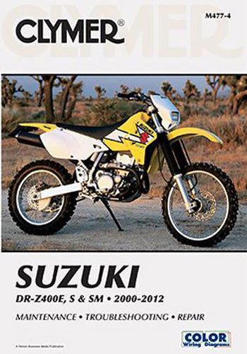 Clymer Suzuki DR-Z400E, S & SM Manual - Part Number CM4774