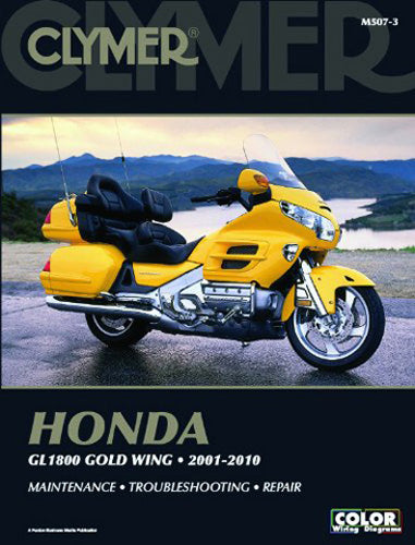 Clymer Manual for Honda GL1800 Gold Wing 2000-2010, Part Number M5073