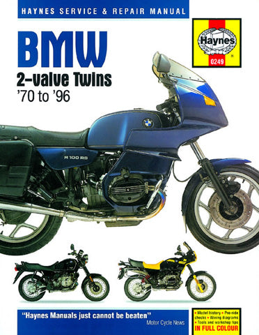 Haynes BMW Maintenance Manual Part M249