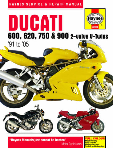 Haynes Ducati Service Manual M3290 - Comprehensive Repair Guide