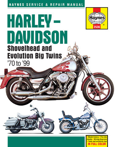Haynes Harley-Davidson Repair Manual (Part Number: M2536)
