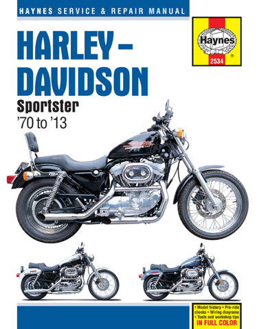 Haynes Manual for Harley-Davidson Motorcycle - Part Number M2534