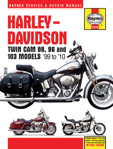 Haynes Manual for Harley-Davidson Motorcycles - Part Number M2478