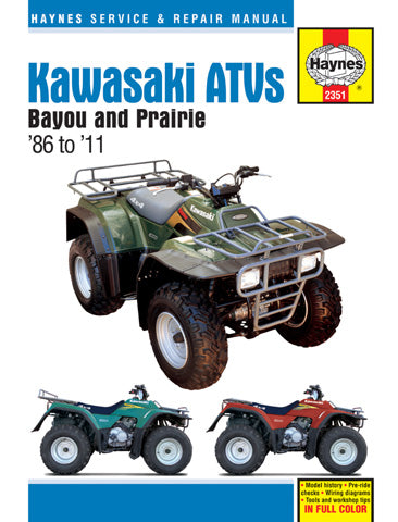 Haynes Kawasaki M2351 Repair Manual – Expert Maintenance & Service Guide
