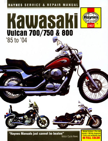 Haynes Kawasaki M2457 Service Manual for Kawasaki Vehicles