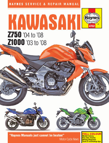 Haynes Kawasaki Repair Manual – Part M4762
