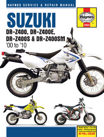 Haynes Suzuki Service Manual M2933 - Comprehensive Repair Guide for Suzuki Vehicles