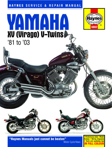 Haynes Yamaha M802 Service Manual
