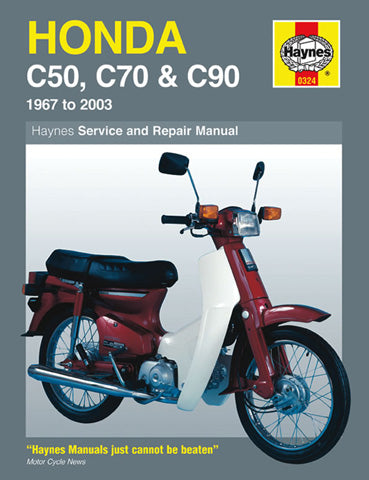 Haynes Honda Service Manual (Part Number M324)