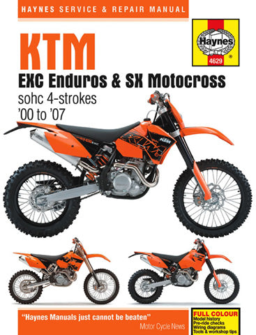 Haynes KTM Manual M4629 - Comprehensive Repair Guide for KTM Motorcycles