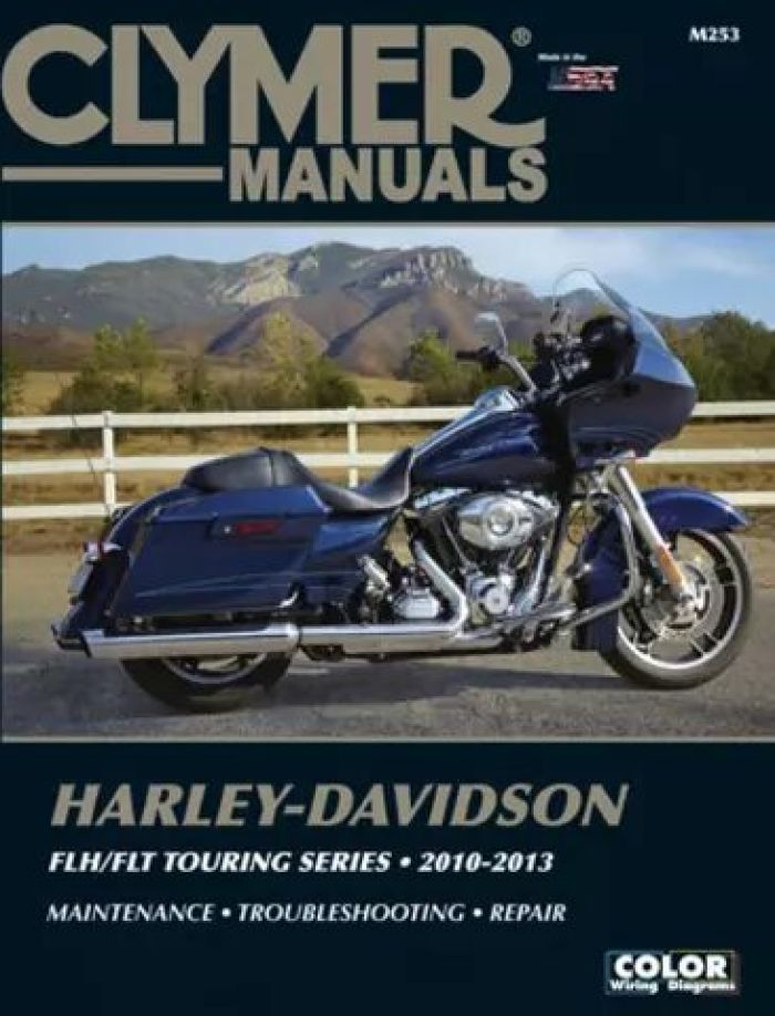 Clymer FLH/FLT Touring Series 2010-2013 Service Manual (Part Number CM253)