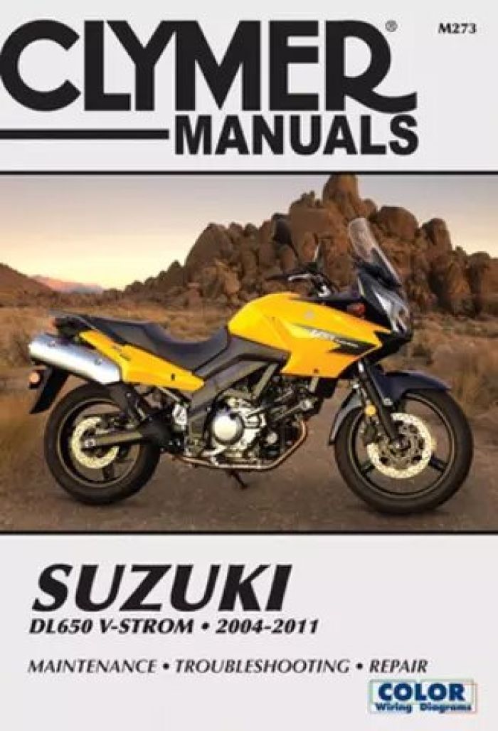 Clymer Suzuki DL-650 V-Strom 2004-2011 Repair Manual - Part Number CM273