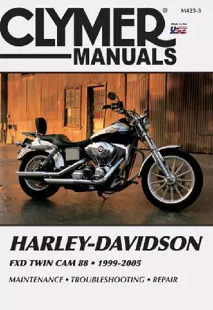 CLYMER HD FXD Twin Cam 1999-2005 Service Manual - Part Number CM4253