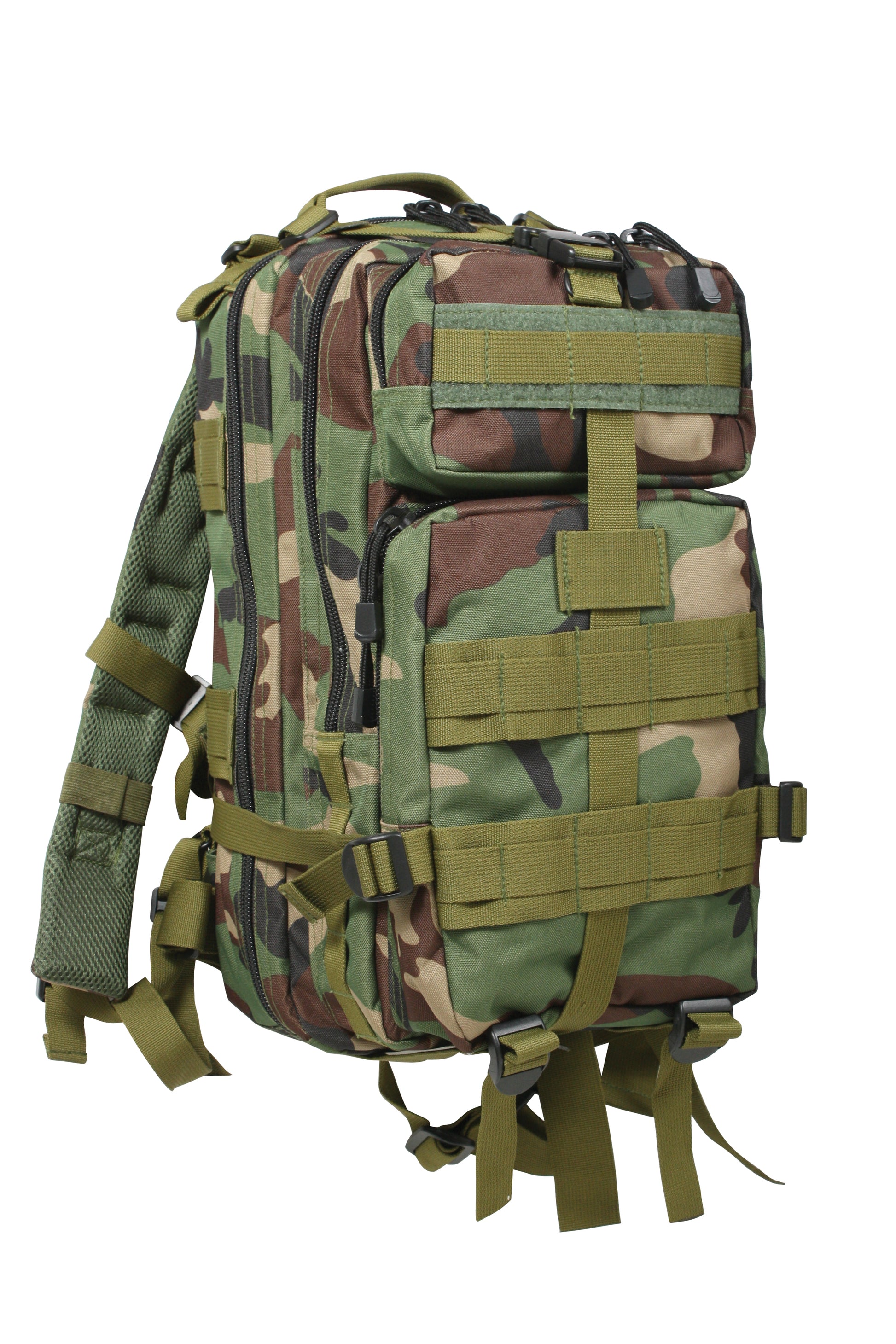 Rothco Trauma Kit Backpack in Woodland Camo – Emergency Medical Supplies Pack