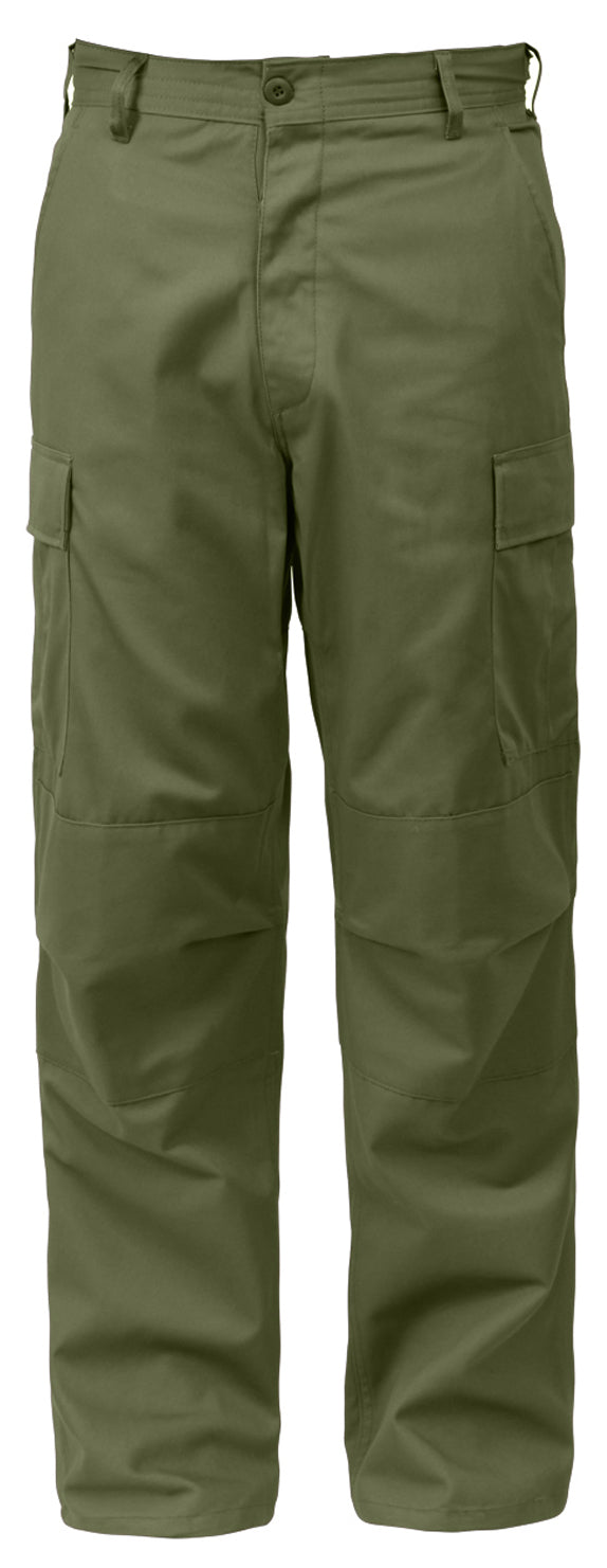Rothco Relaxed Fit Zipper Fly BDU Pants Olive Drab Size XS