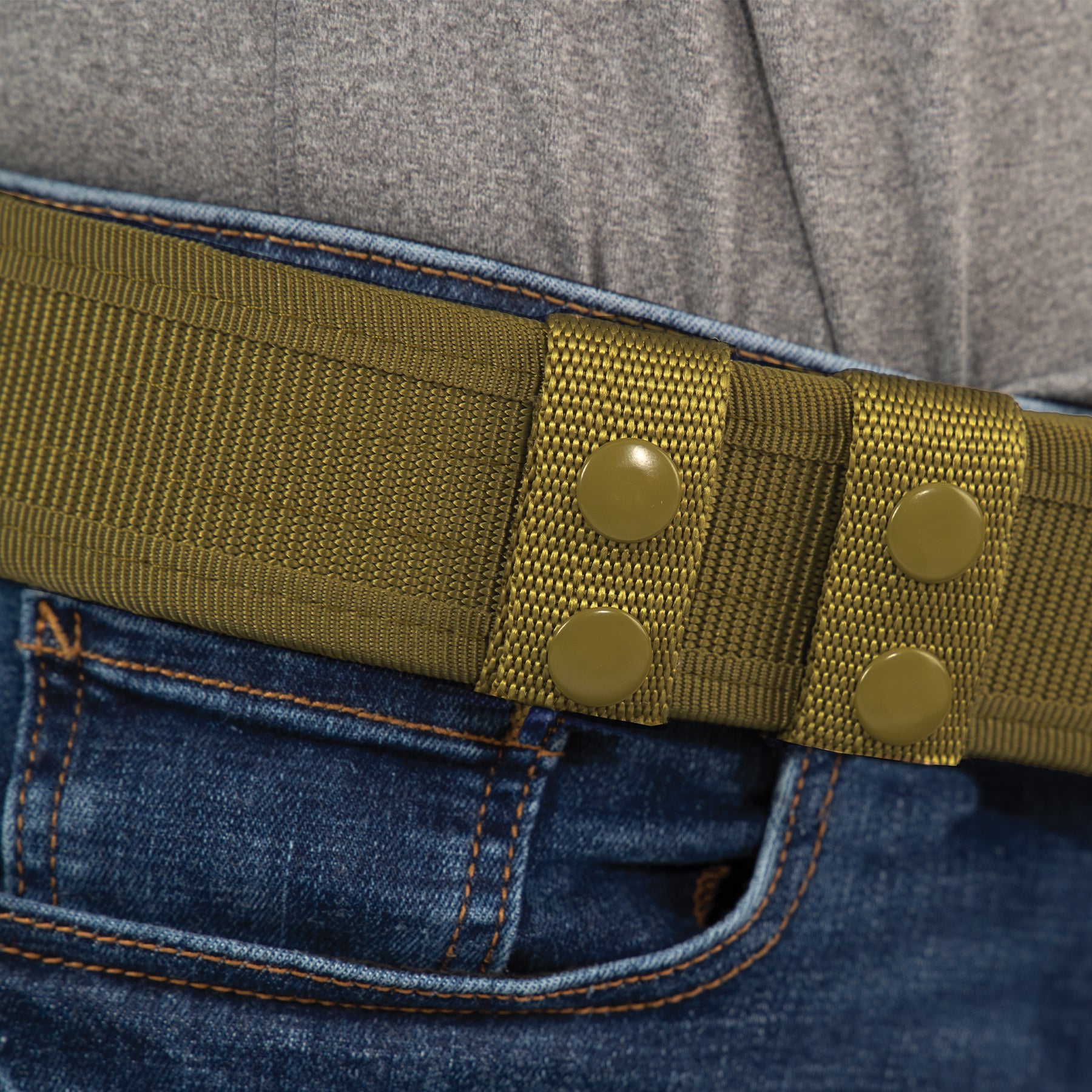 Rothco Belt Keepers - 4 Piece Set in Coyote Brown, Part Number 10585