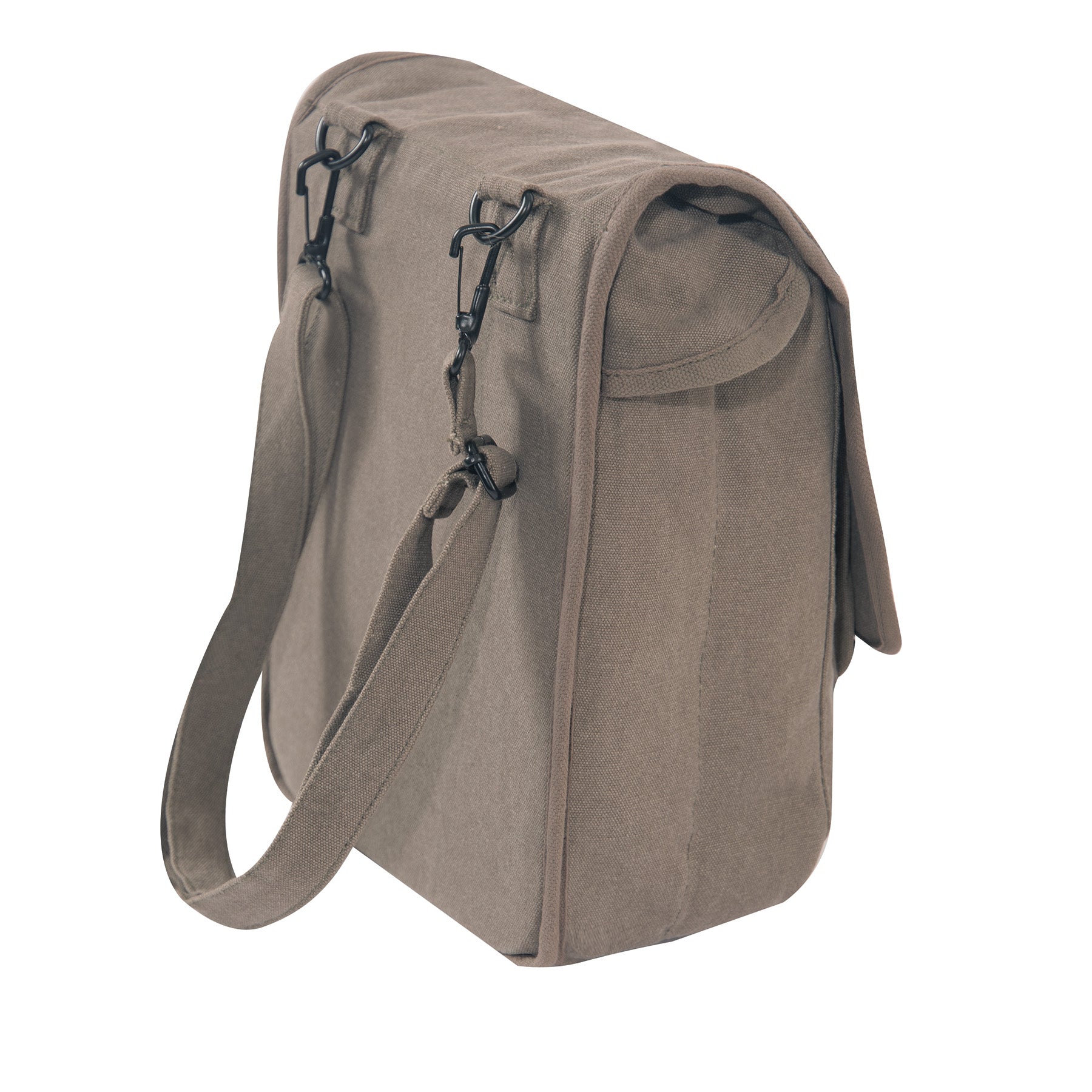 Rothco Vintage Canvas Map Case Shoulder Bag – Durable Stone-Washed Cotton with Adjustable Strap