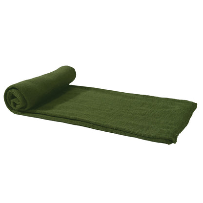 Rothco Military Wool Scarf Olive Drab - 56 Inch Warm and Breathable Cold Weather Accessory