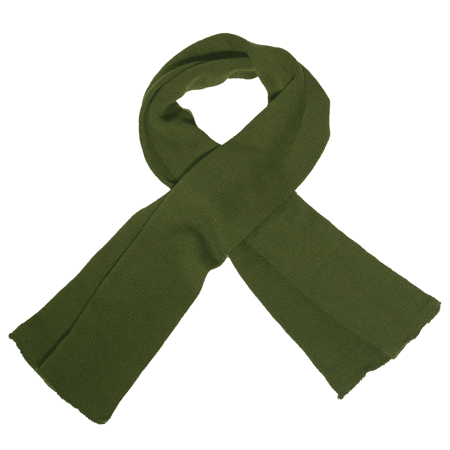 Rothco Military Wool Scarf Olive Drab - 56 Inch Warm and Breathable Cold Weather Accessory