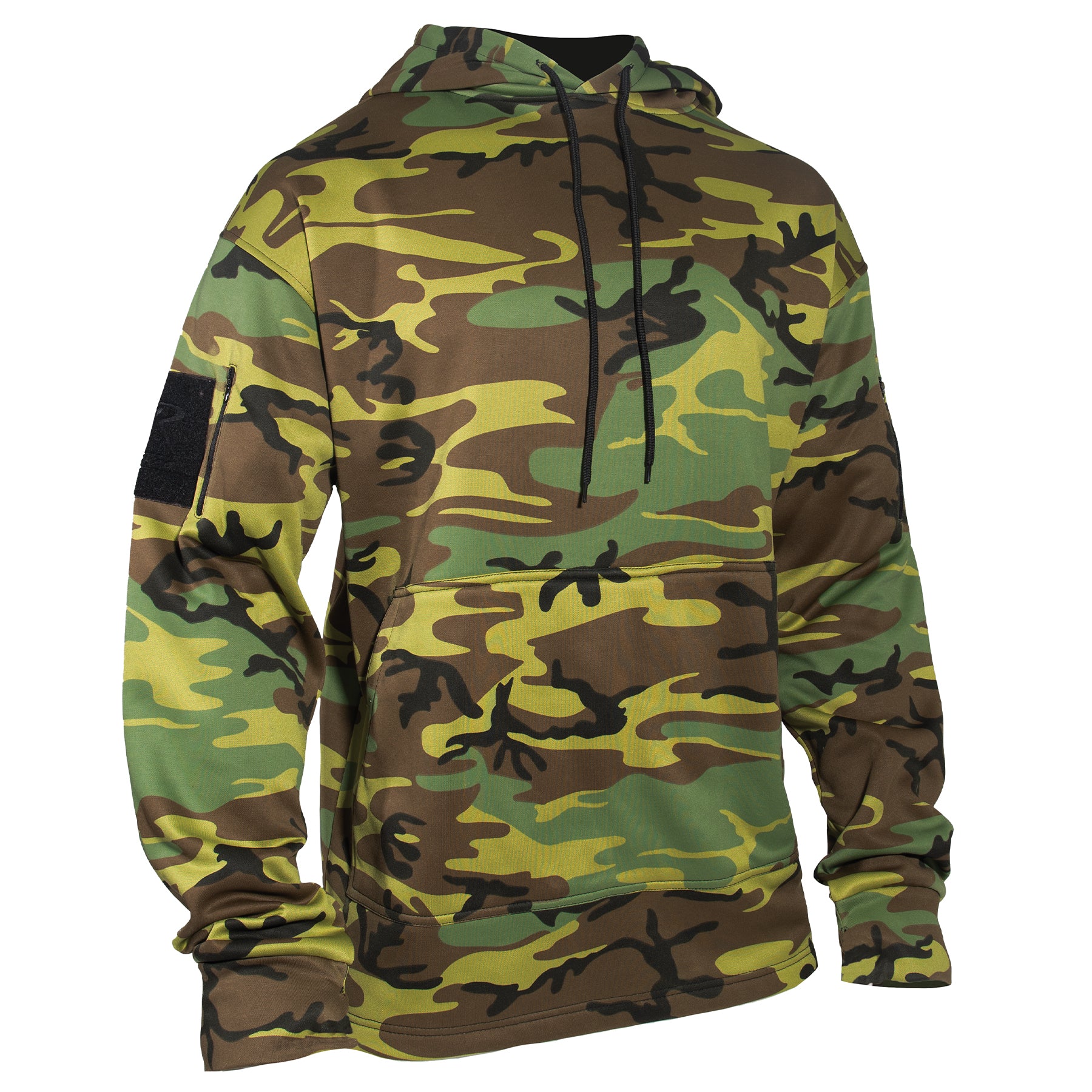 Rothco Concealed Carry Hoodie Woodland Camo Size 3XL