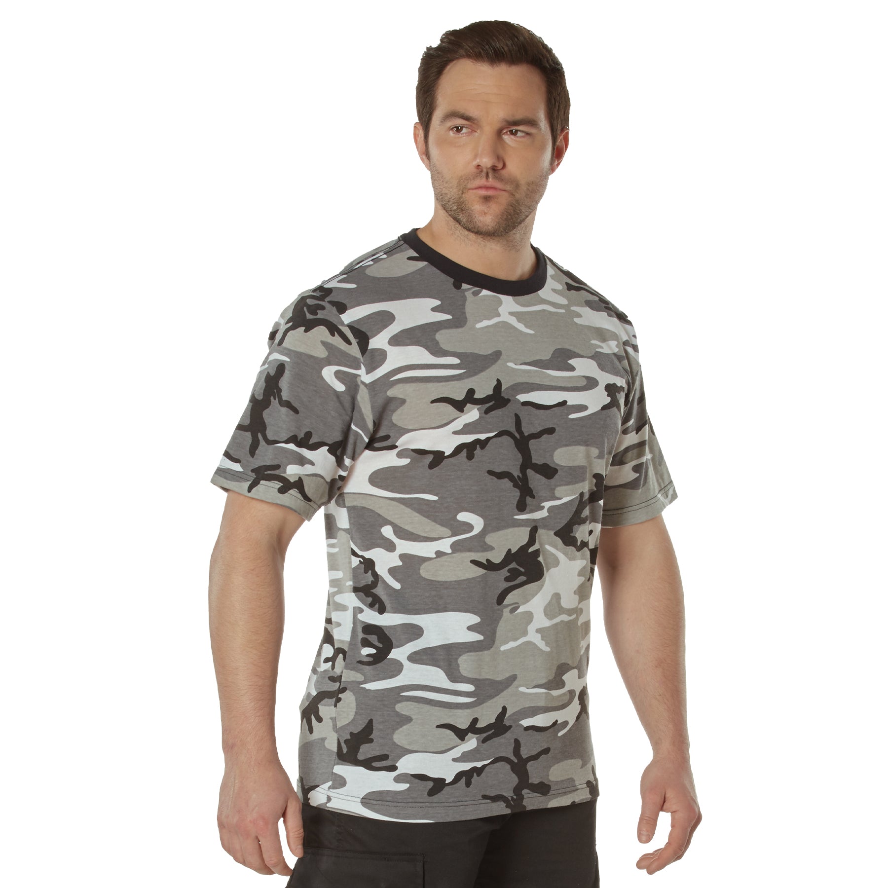 Rothco Full Comfort Fit T-Shirt in City Camo – Size Large