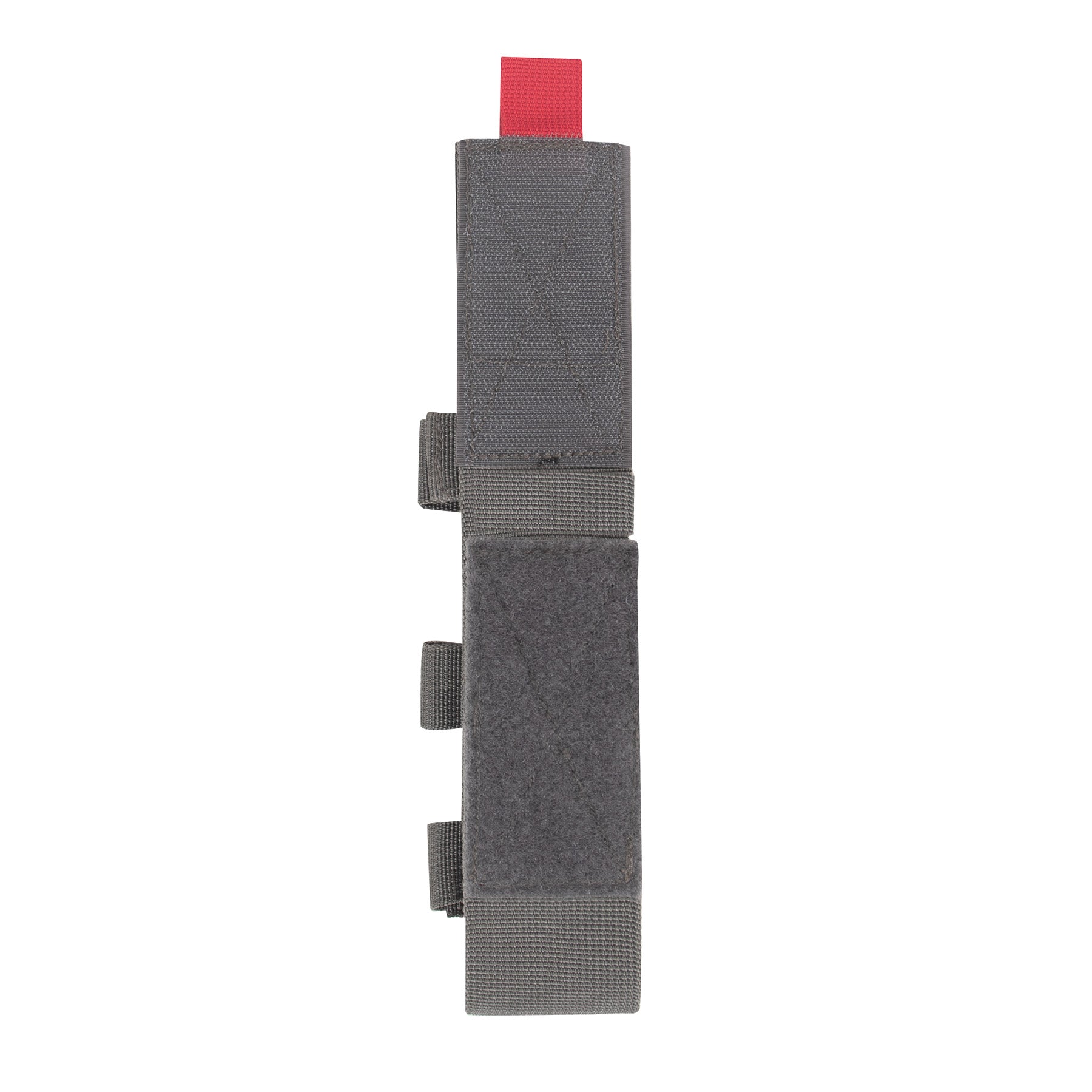 Rothco MOLLE Tactical Tourniquet and Shear Holder Pouch Grey - Compact Emergency Gear Accessory