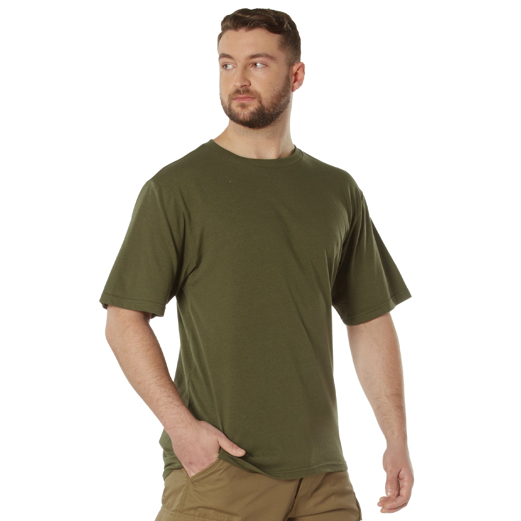 Rothco Full Comfort Fit T-Shirt Olive Drab Size Large