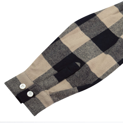 Rothco Extra Heavyweight Buffalo Plaid Flannel Shirt in Coyote Brown, Size 3XL