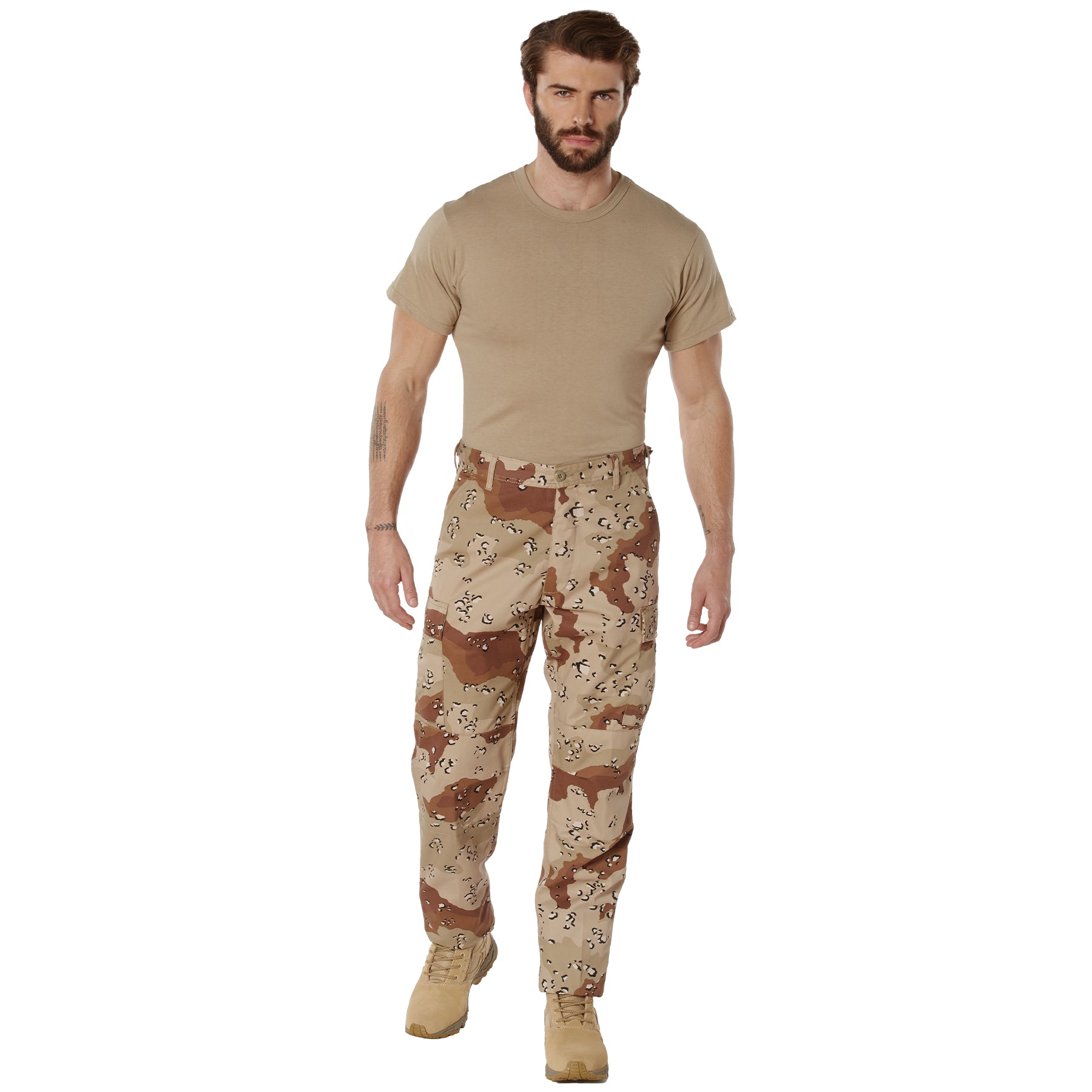 Rothco Camo Tactical BDU Pants 6-Color Desert Camo Size XS