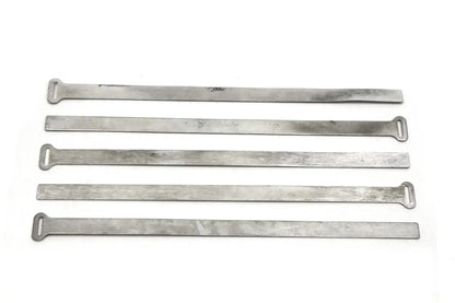 Colony Cadmium Feed Oil Line Straps for Harley Davidson FX and FL (1965-1971) by Colony