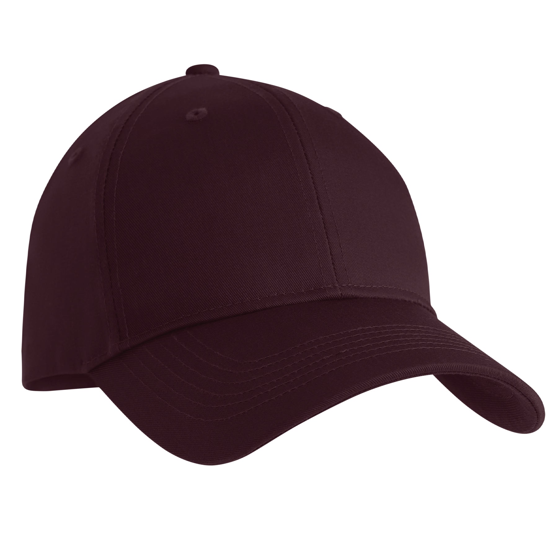 Rothco Supreme Solid Color Low Profile Cap in Maroon – Comfortable Brushed Cotton Twill Baseball Hat