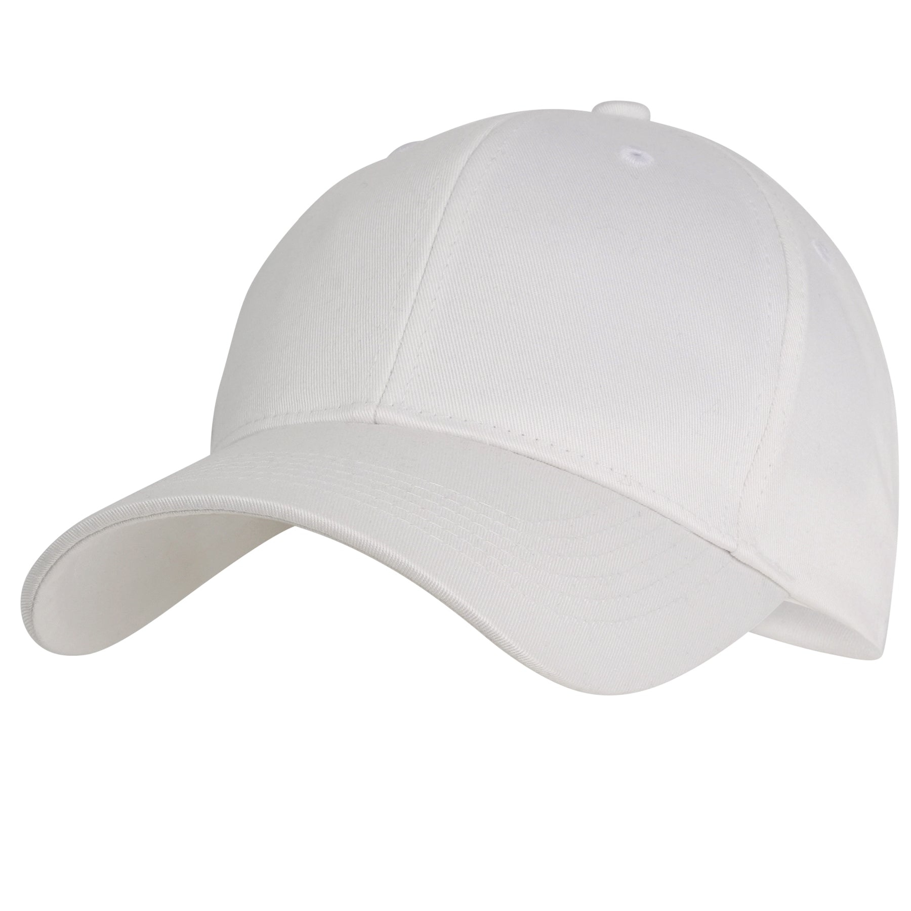 Rothco Supreme Solid Color Low Profile Cap Off White – Comfortable Brushed Cotton Twill Baseball Hat with Adjustable Fit