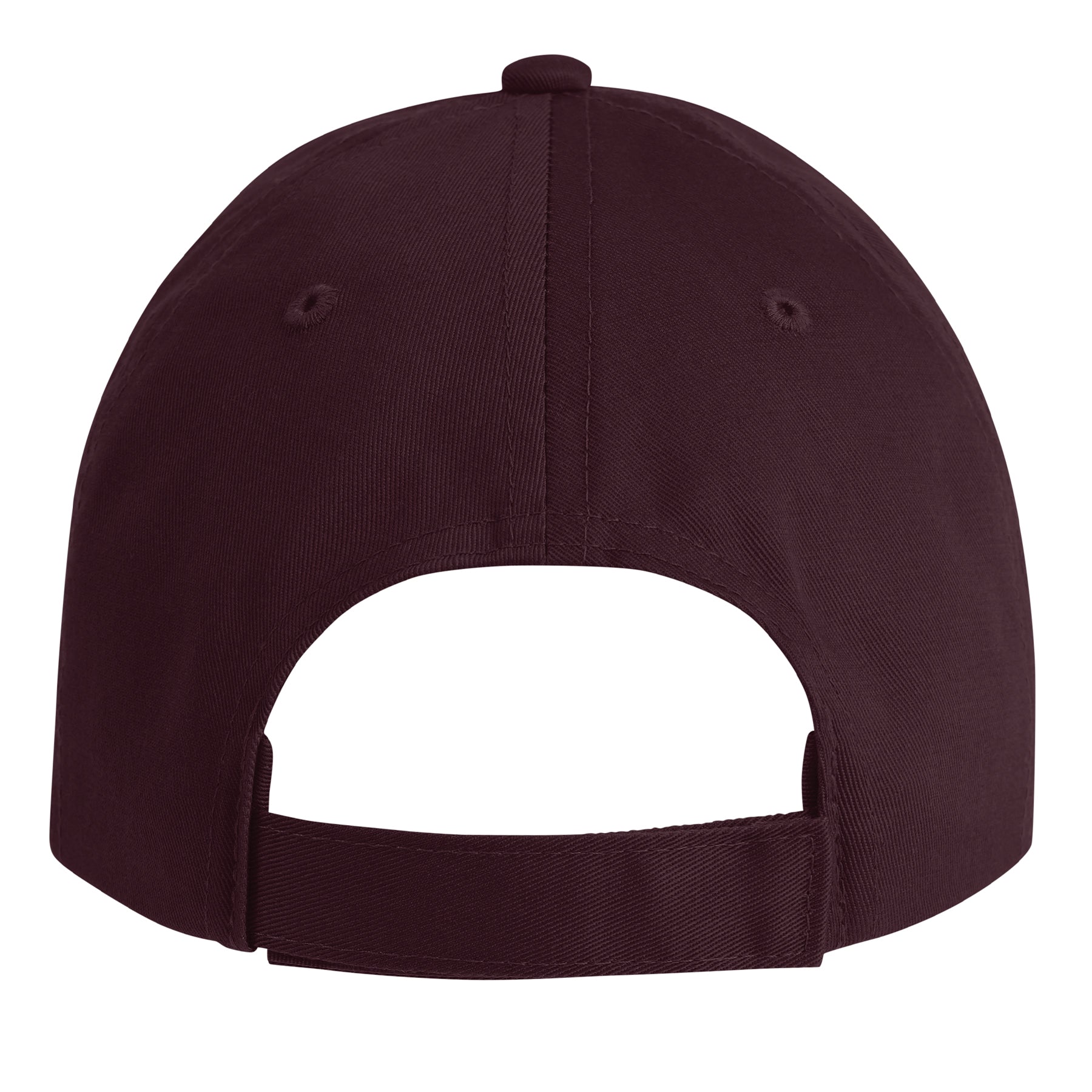 Rothco Supreme Solid Color Low Profile Cap in Maroon – Comfortable Brushed Cotton Twill Baseball Hat