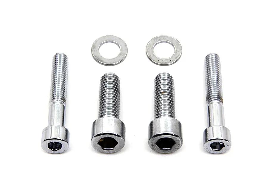 Colony Allen Mount Kit for Rear Brake Caliper Chrome – Compatible with Harley Davidson FLST (2008-2017) by Colony