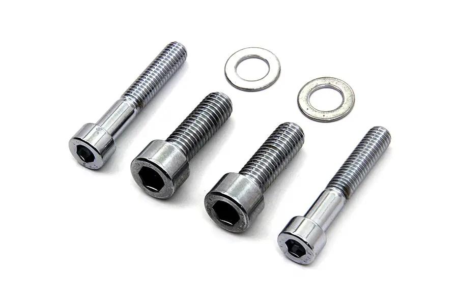 Colony Allen Mount Kit for Rear Brake Caliper Chrome – Compatible with Harley Davidson FLST (2008-2017) by Colony