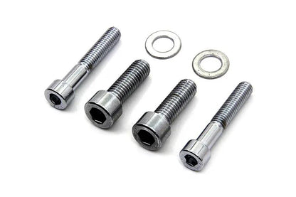Colony Allen Mount Kit for Rear Brake Caliper Chrome – Compatible with Harley Davidson FLST (2008-2017) by Colony